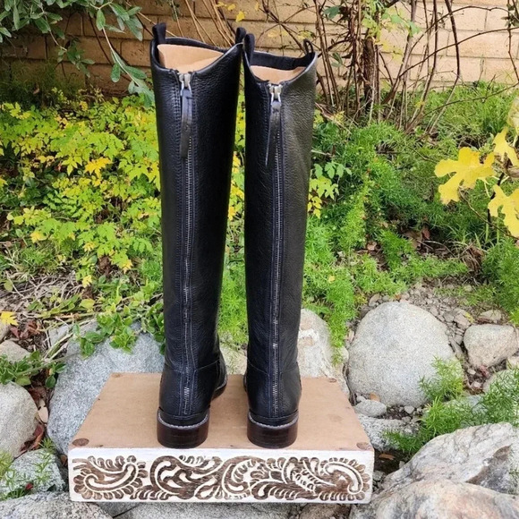 Anthropologie x Franco Sarto Black Leather Boots - Picture 2 of 10